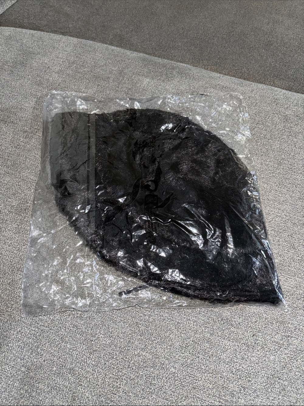 SHEIN Black Faux Fur Bucket Hat NWT - Picture 5 of 7